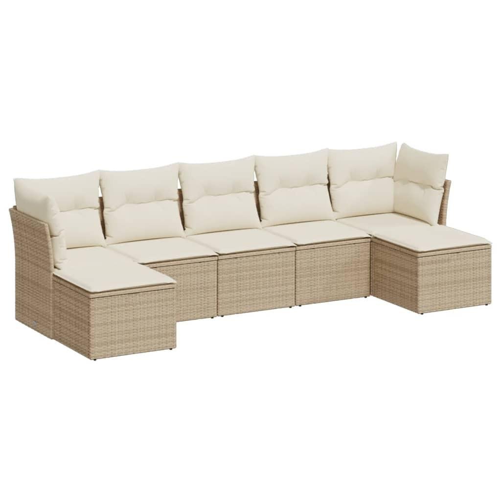 Garten sofagarnitur poly-rattan