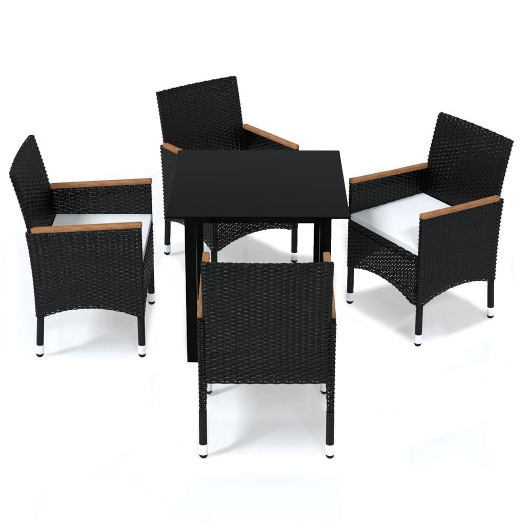 Essgruppe poly-rattan