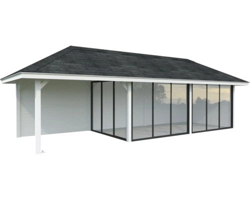 Pavillon Laube Palmako 876 x 300 mm weiß