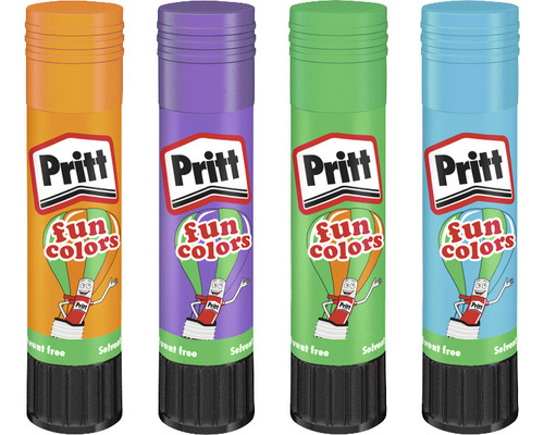 Pritt Funcolors Klebestift 4x10 g