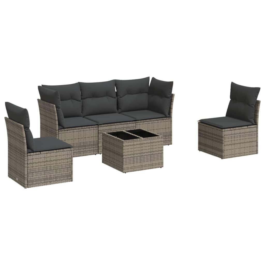 Garten sofagarnitur poly-rattan