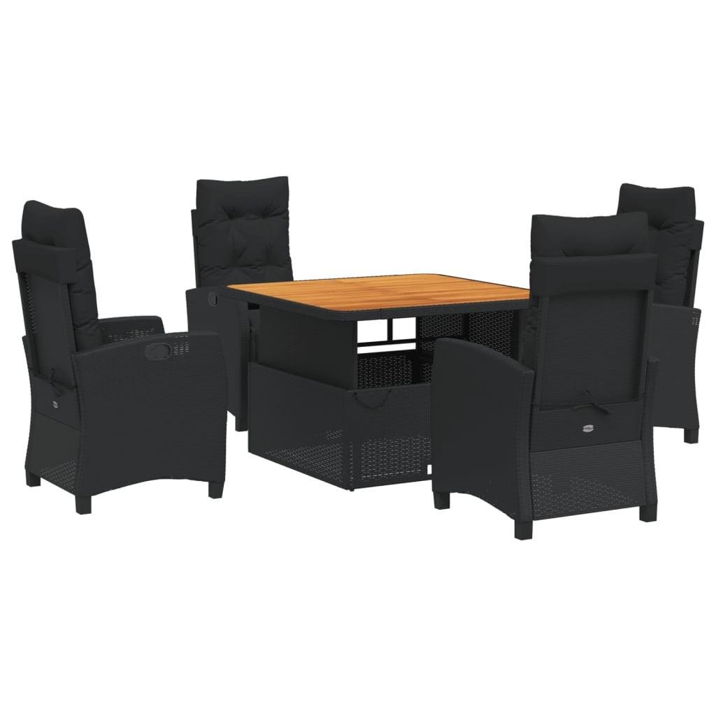 Garten essgruppe poly-rattan