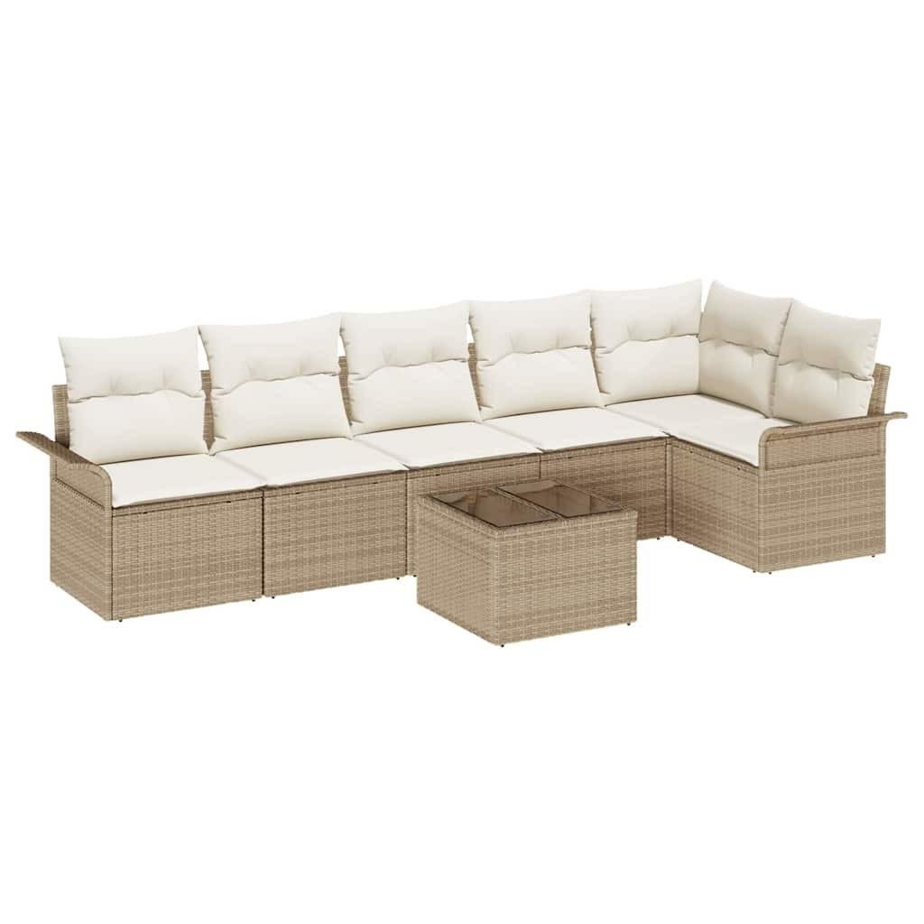 Garten-sofa poly-rattan