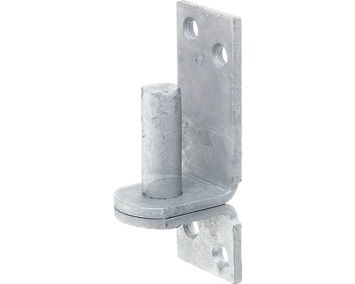 Kloben auf Platte115x40mm, feuerverzinkt
