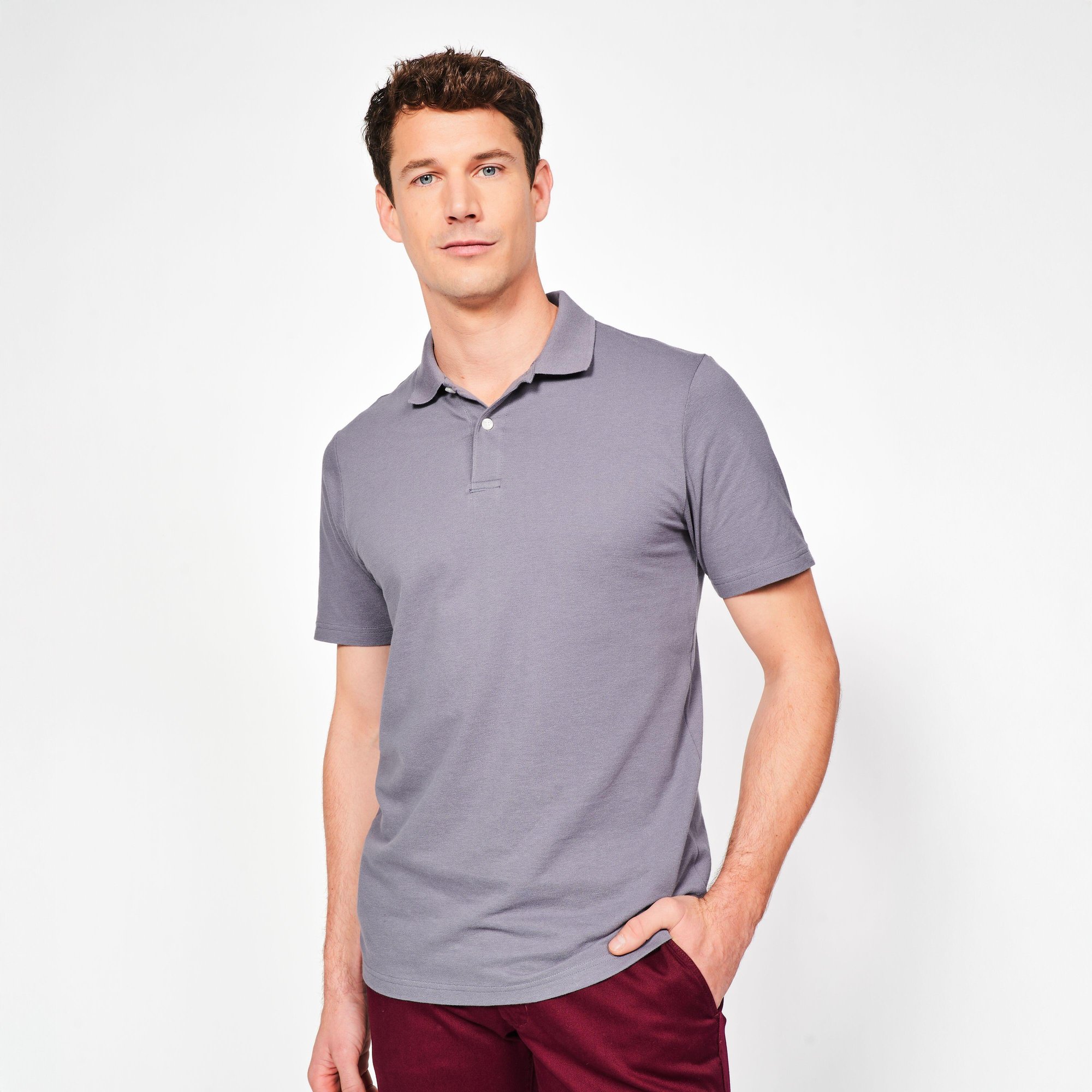 Golf Poloshirt Kurzarm Baumwolle