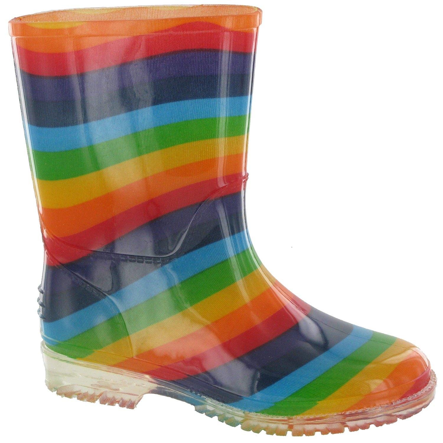 PVC Gummistiefel Regenbogen