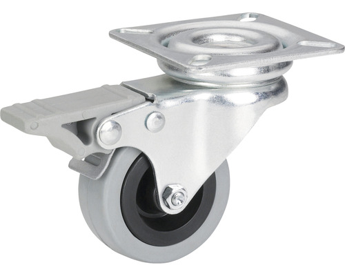 Transport-Geräte-Lenkrolle Tarrox feststellbar bis 45 kg 50 x 73 x 20 mm