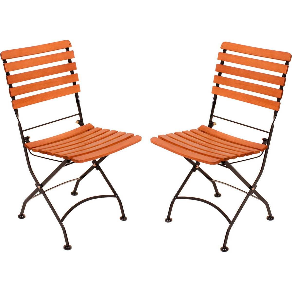 Garten Klappstuhl Wien natur (2-er Set)