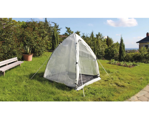 Pflanzenzelt Hawaii M weiss