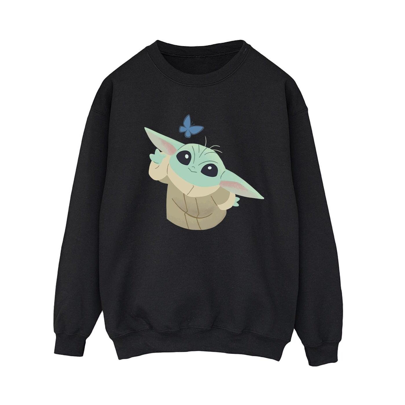 The Mandalorian Butterfly Catching Sweatshirt