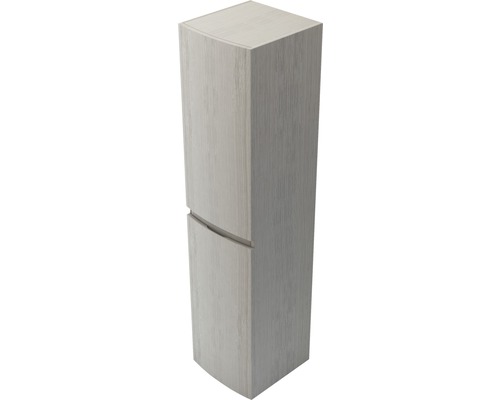 Hochschrank Baden Haus Vague BxHxT 40x170x38 cm gebleichte eiche