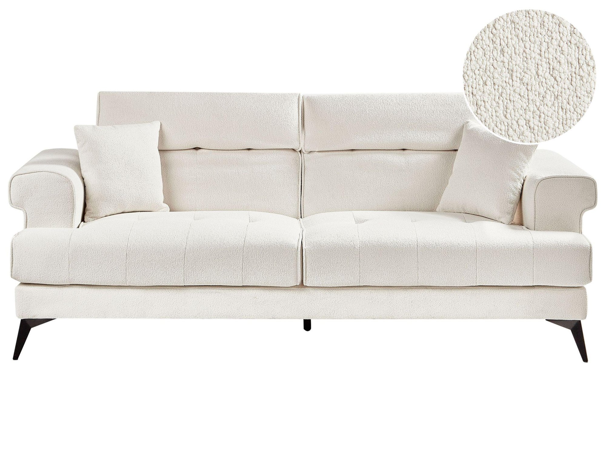 3 Sitzer Sofa aus Bouclé SKIVE