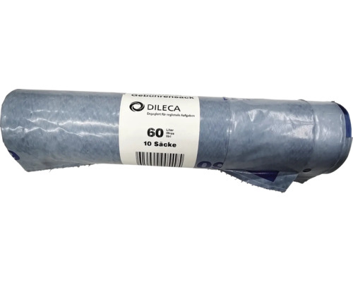 Gebührenkehrichtsack DILECA 60 L 5 Stück