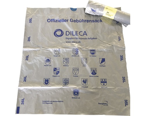 Gebührenkehrichtsack DILECA 35 L 10 Stück