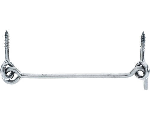 ALBERTS Sturmhaken mit Öse 120 x 24 mm Edelstahl