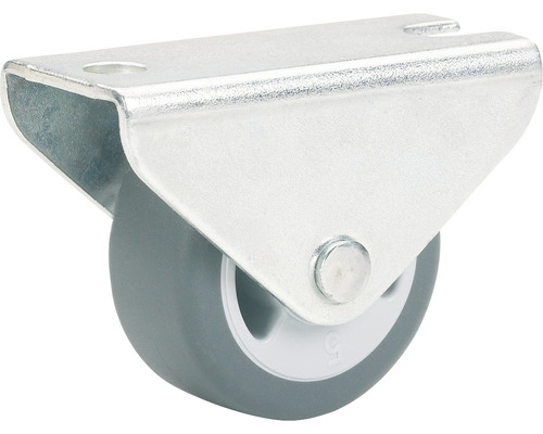 Transport-Geräte-Bockrolle Tarrox bis 35 kg 30 x 34 x 14 mm