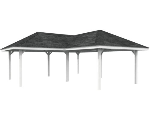 Pavillon Laube Palmako 588 x 588 mm weiß