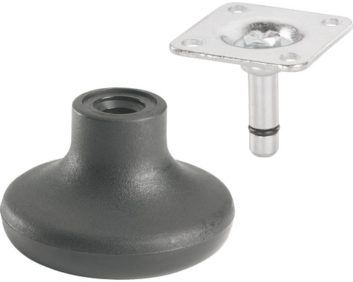 PP-Gleiter Tarrox 50 mm Platte 38 x 38 mm PK12