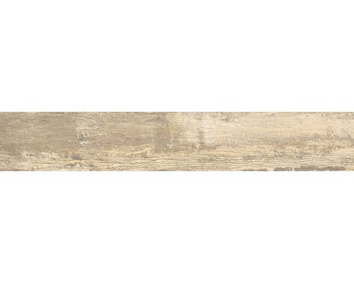 Feinsteinzeug Bodenfliese Artens beige matt 19.5x121.5 cm