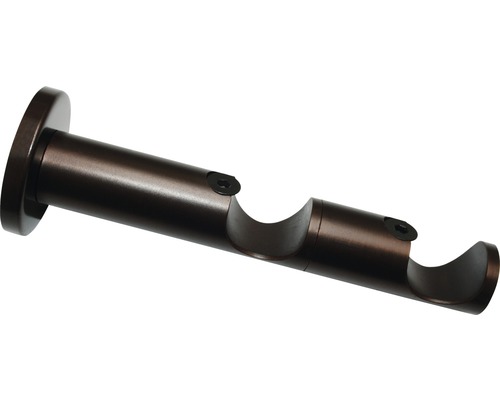 Wandträger 2-läufig für Windsor bronze Ø 25 mm
