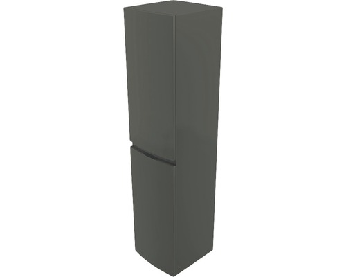 Hochschrank Baden Haus Vague BxHxT 40x170x38 cm talpagrau matt