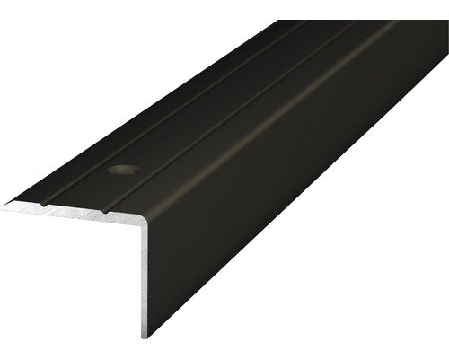 Prinz Winkelprofil Alu bronze gelocht 24,5 x 20 x 1000 mm