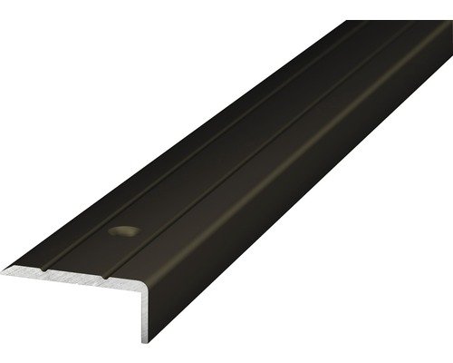 Prinz Winkelprofil Alu bronze gelocht 24,5 x 10 x 1000 mm