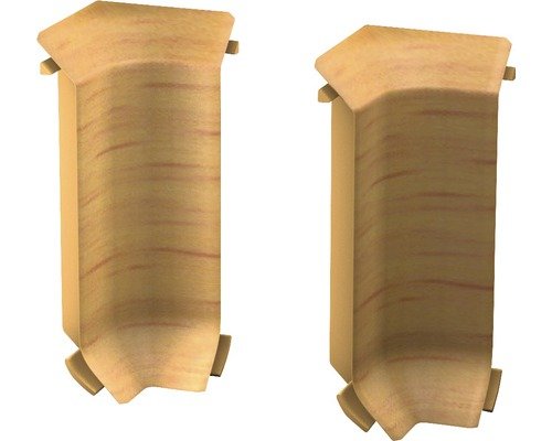 Prinz Innenecken für Hartschaum-Sockelleiste Buche 60 mm