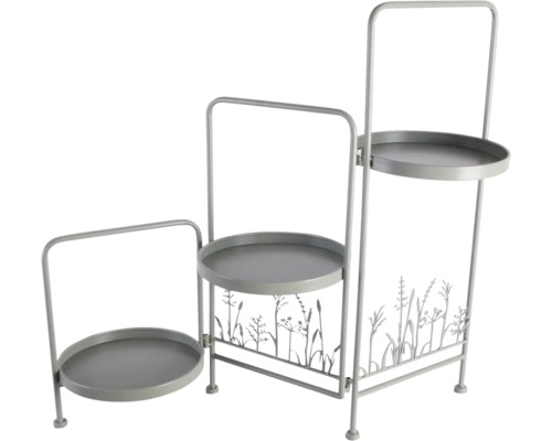 Pflanztisch Trio 75 cm x 23 cm x 64.5 cm grau