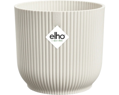 Blumentopf Elho Kunststoff Ø 22 cm H 20,2 cm weiss