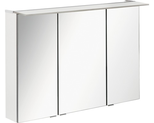 Fackelmann LED-Spiegelschrank B.perfekt BxHxT 100 x 69.4 x 15.2 cm weiss matt