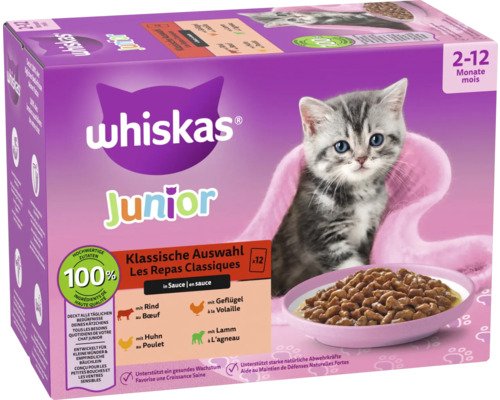Whiskas Beutel Junior in Sauce 340g