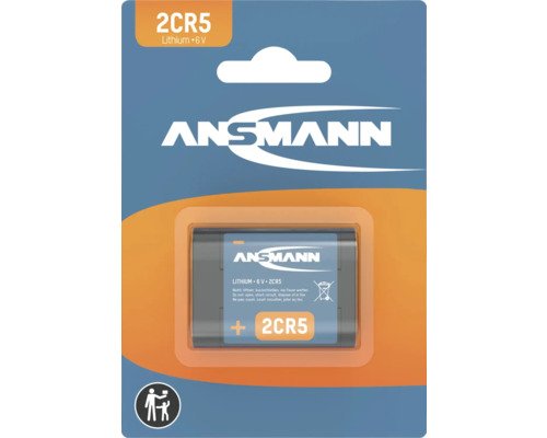 Ansmann Fotobatterie 2CR5 6 Volt 1 Stück