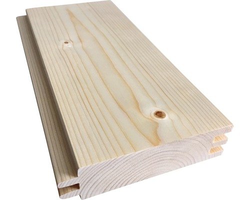 Profilholz Doppel-Nut+Feder Bohle 40x146x4200 mm