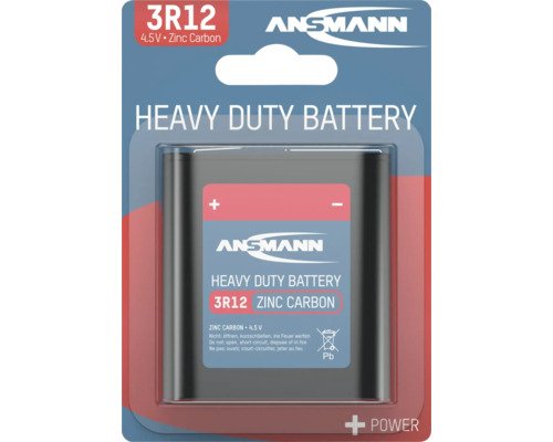 Ansmann Zink-Kohle Batterie 3R12 4,5V 1 Stück
