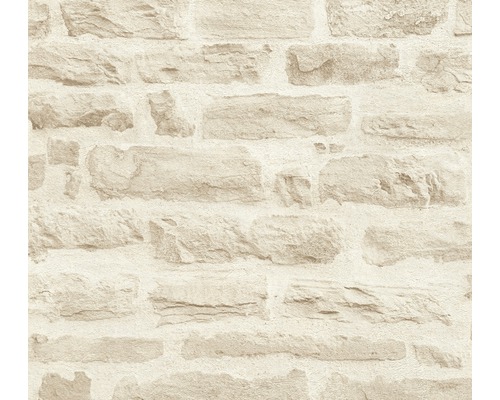 Vliestapete 35580-3 Stein creme