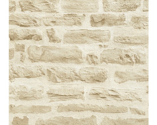 Vliestapete 35580-2 Stein beige