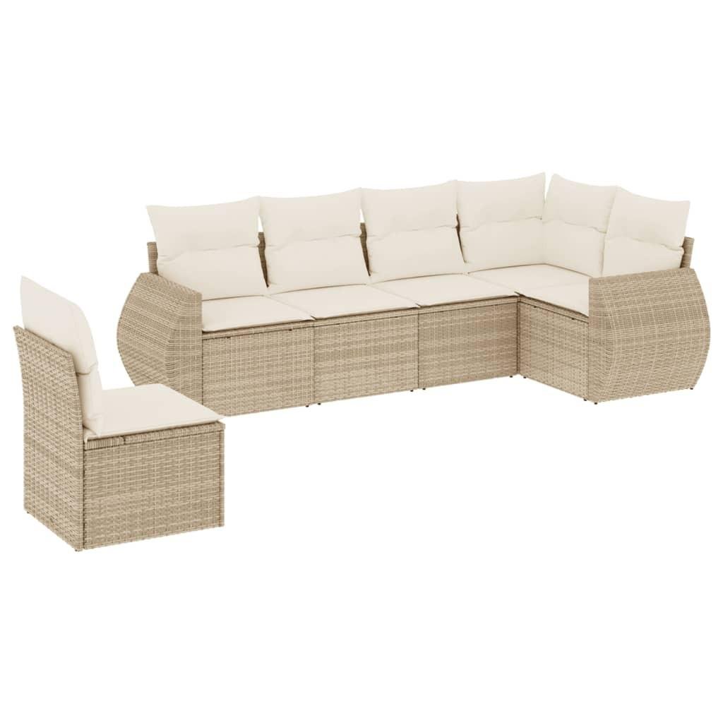 Garten sofagarnitur poly-rattan