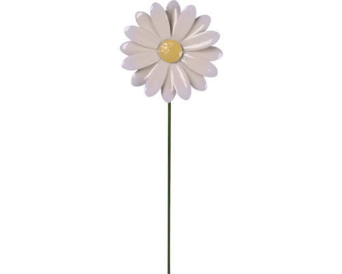 Gartenstecker Lafiora Metallblume H 90 cm weiss
