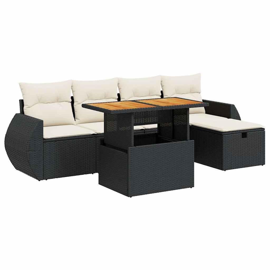 Garten sofagarnitur poly-rattan