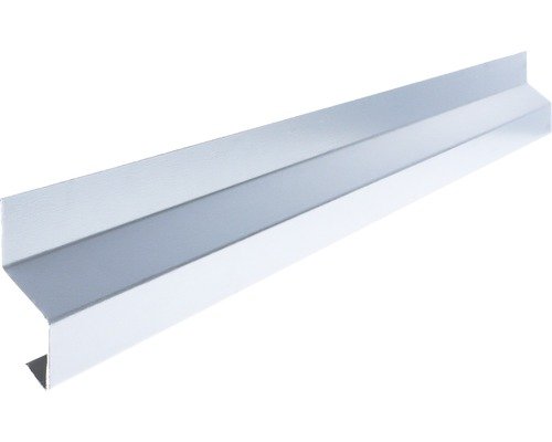 PRECIT Wandanschluss- Tropfkantenprofil Universalzubehör Smart verzinkter Stahl 1000 x 20 mm