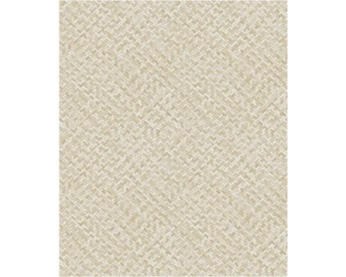 Vliestapete 47481 Flora geflochten beige
