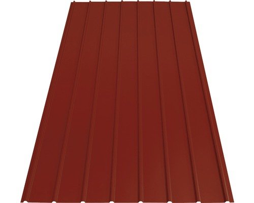 PRECIT Trapezblech H12 braunrot RAL 3011 1500 x 910 x 0,4 mm