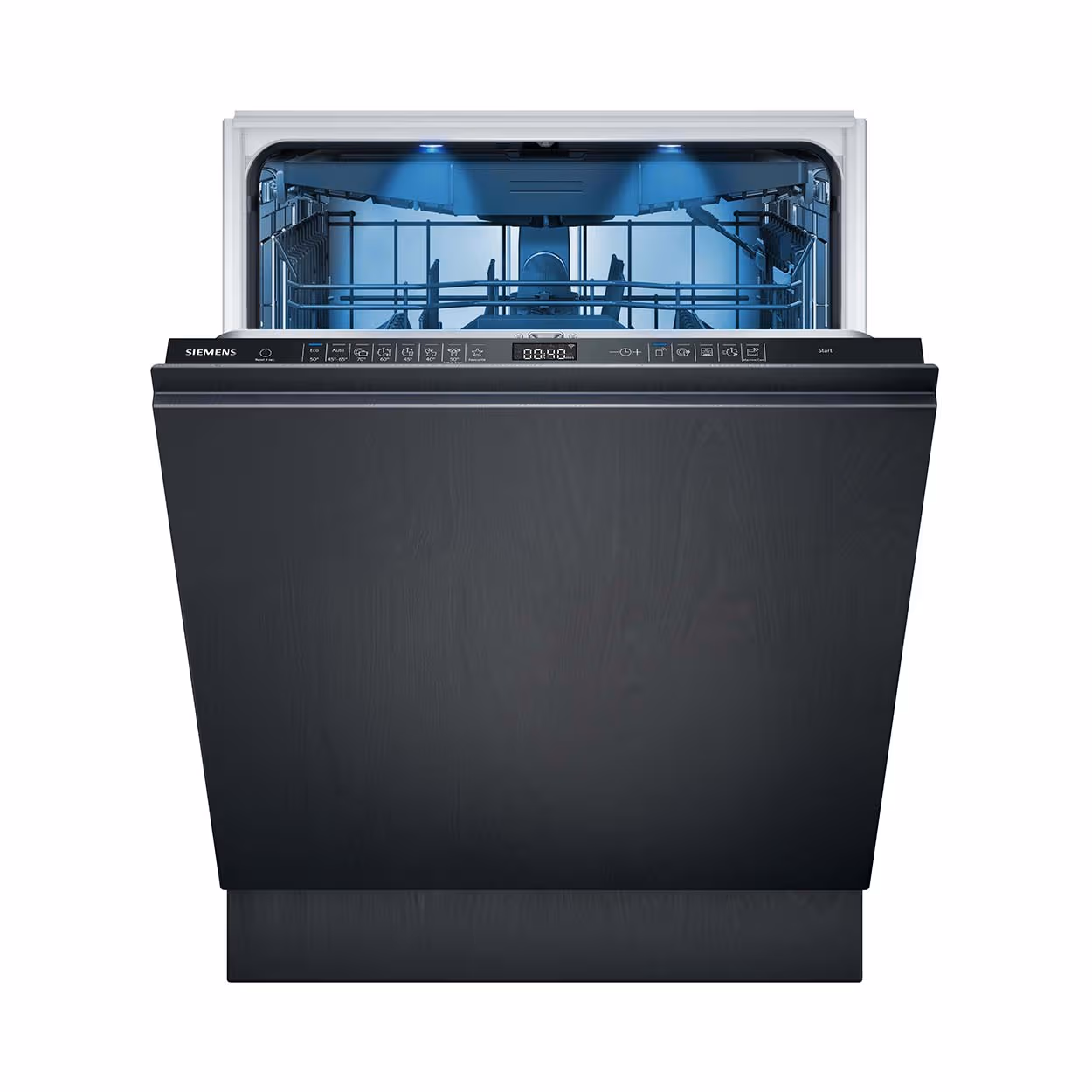 Siemens iQ500, Vollintegrierter Geschirrspüler, 60 cm, varioHinge für besondere Einbausituationen SN75ZX07CE