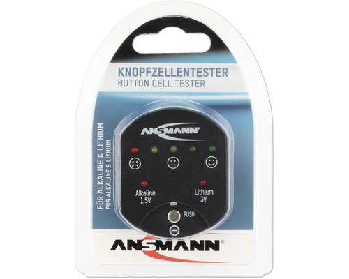 Ansmann Batterietester Knopfzellentester