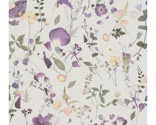 Vliestapete 39746-2 Pint Walls 2 Blümchen Gräser creme lila