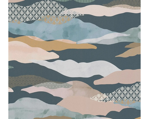 Vliestapete 39699-4 Pint Walls 2 Wolken grafisch blau
