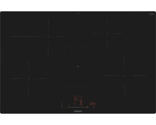 Siemens EH801HFB1E Induktionskochfeld Rahmenlos 79,2 cm x 51,2 cm 4 Kochzonen autark