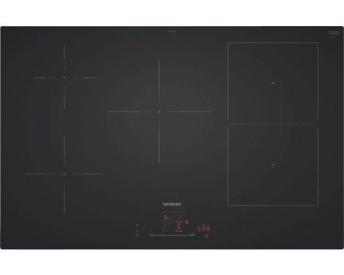 Siemens ED81AHWB1E Induktionskochfeld Rahmenlos 80,2 cm x 52,2 cm 5 Kochzonen autark