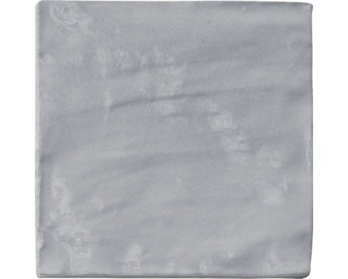 Steingut Wandfliese Riad grey BxLxS 10 cm x 10 cm x 0.85 cm